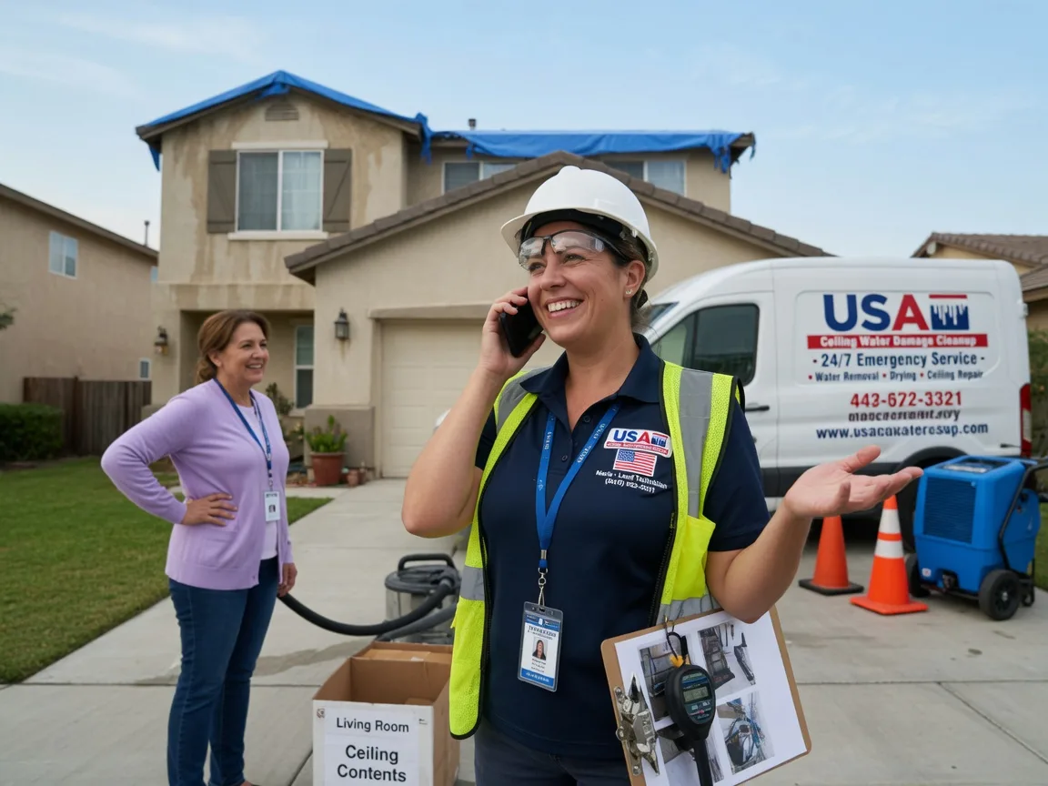 Ceiling Water Damage Restoration Excel, AL FAQs
